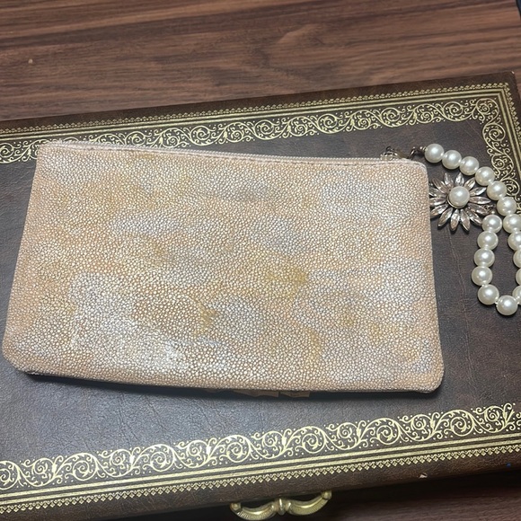 Hand Painted Upcycled Owl Detachable Custom Bracelet Wristlet - Picture 6 of 9